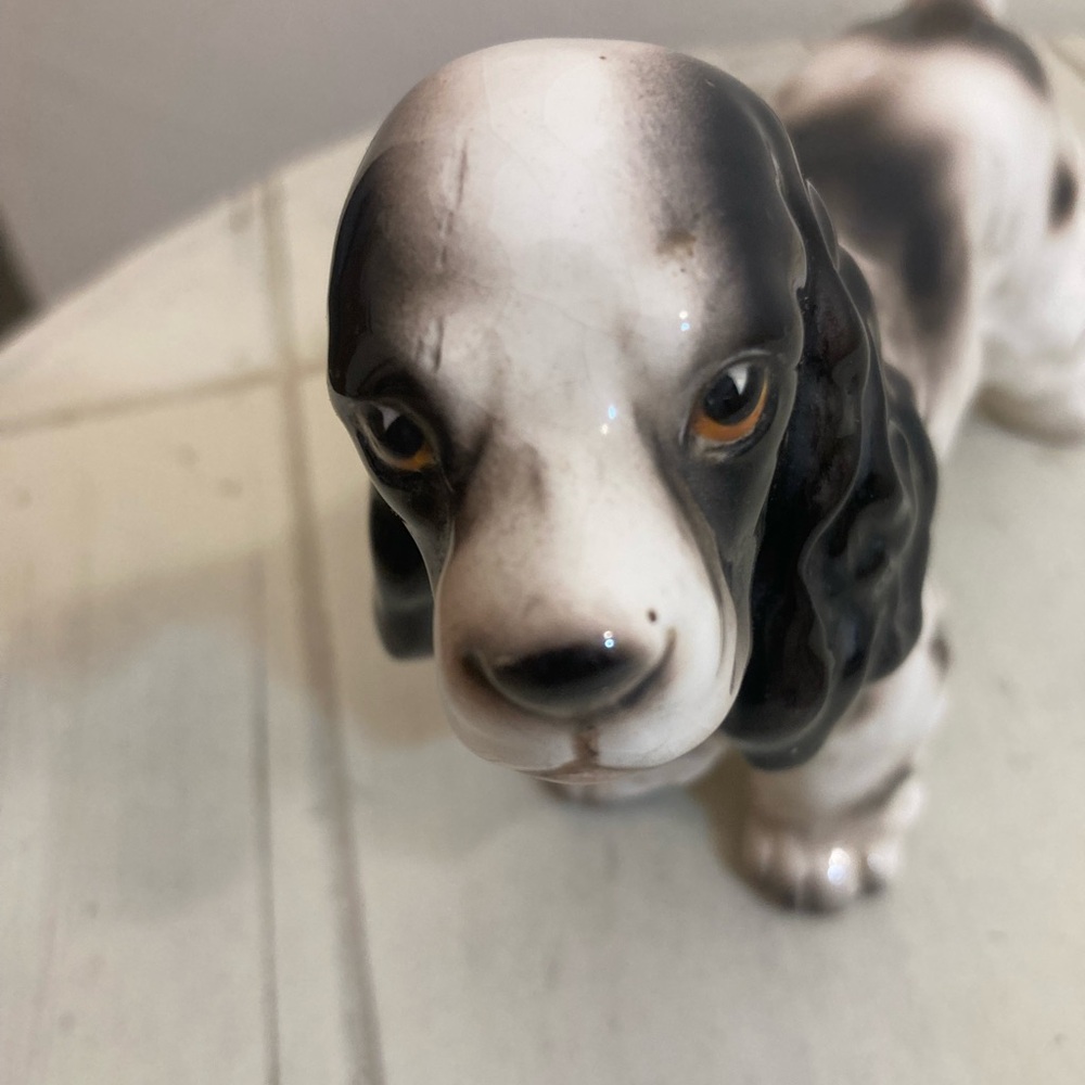 Vintage ceramic cocker spaniel